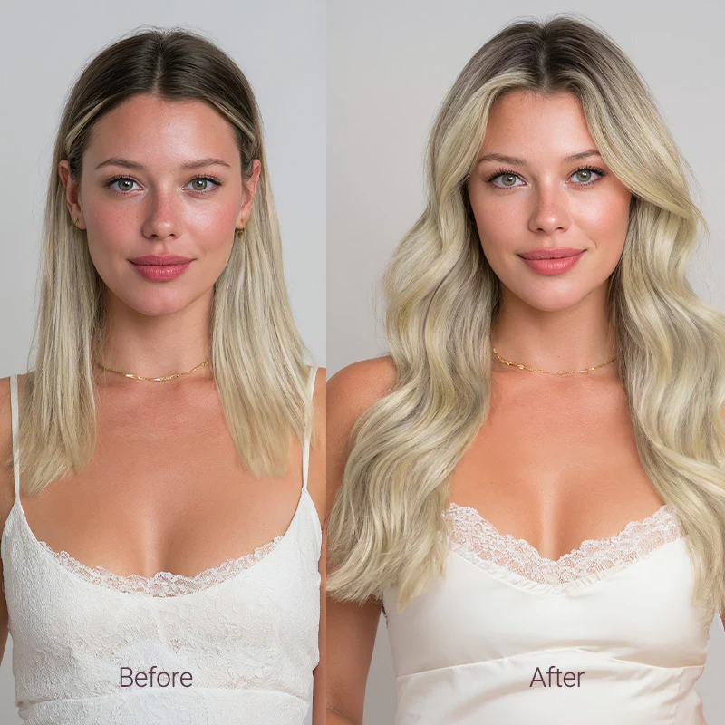 Ash Blonde Highlights (17A/60A) Tape-Ins 50g - Image 3