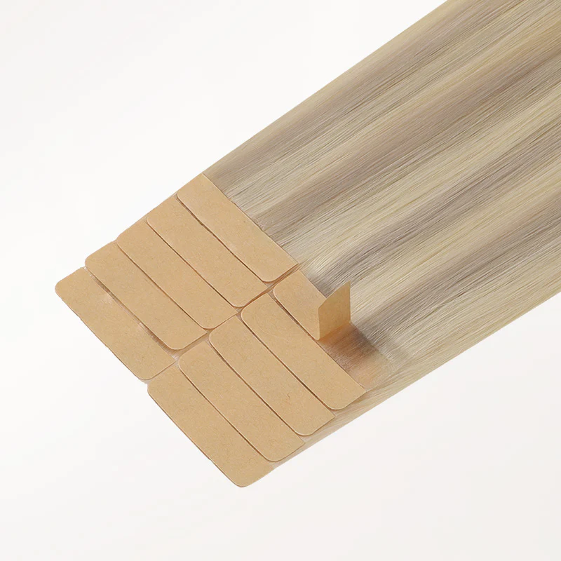 Ash Blonde Highlights (17A/60A) Tape-Ins 50g - Image 4