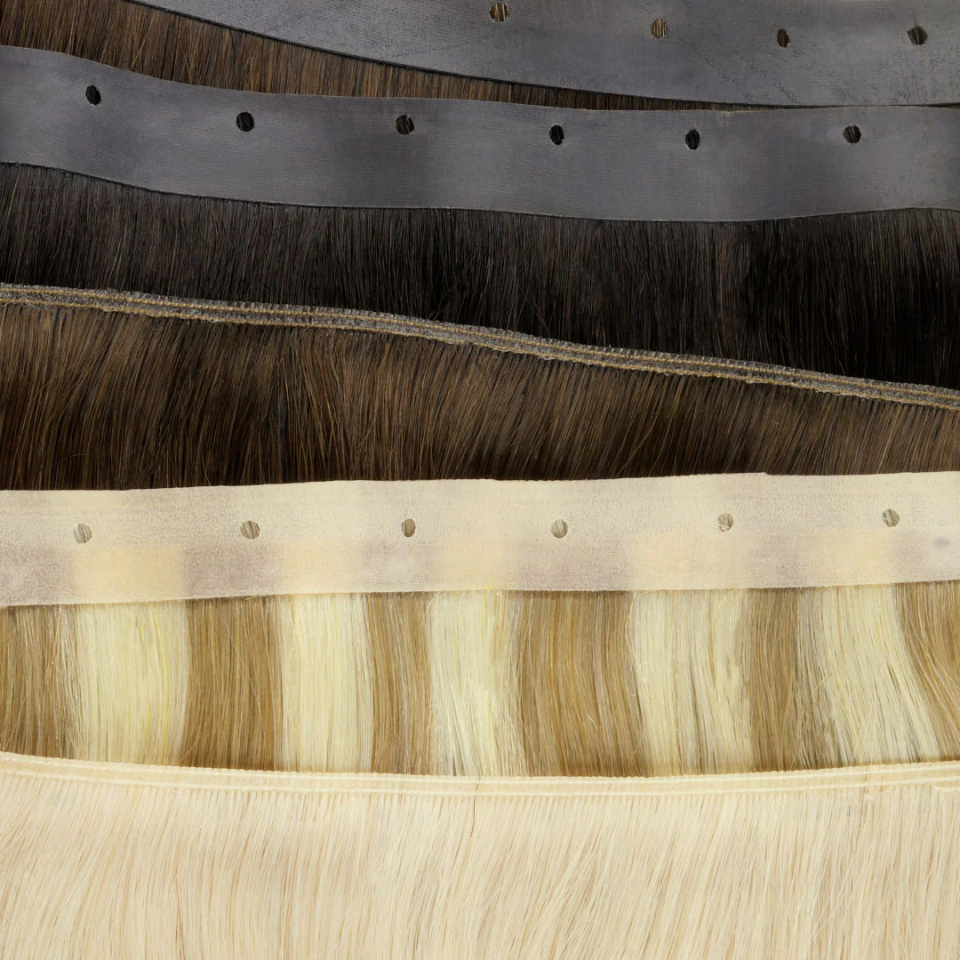 Dark Brown (2) Butterfly Weft Hair Extensions (100g-160g) - Image 9