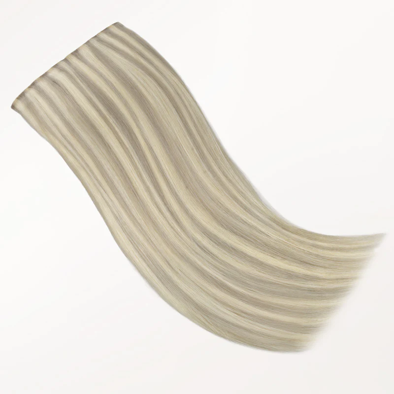 Ash Blonde Highlights (17A/60A) Invisi Edge Seamless Clip-Ins (140g-160g) - Image 8