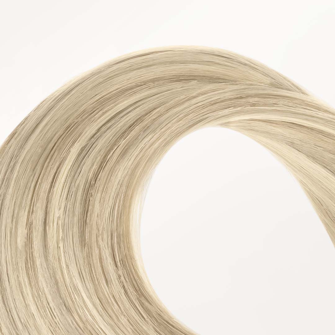 Ash Blonde Highlights (17A/60A) Micro Link Tip Hair Extensions - Image 5