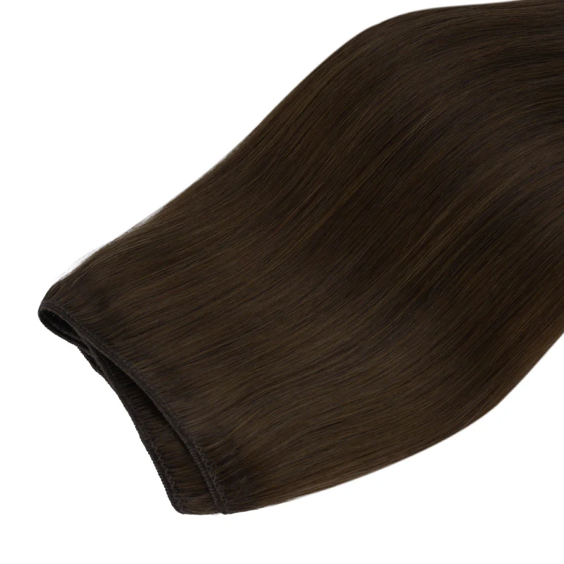 Ash Brown (5) Sew-In Weft Hair Extensions (80g-120g) - Image 9
