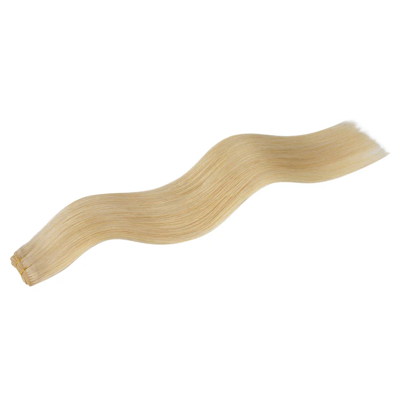 Bleach Blonde (613) Sew-In Weft Hair Extensions (80g-120g) - Image 8