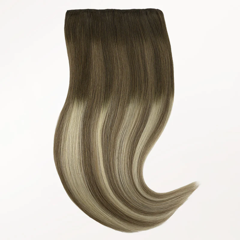 Bleach Blonde Balayage (3/8/613) Full Classic Clip-Ins (160g-220g) - Image 5