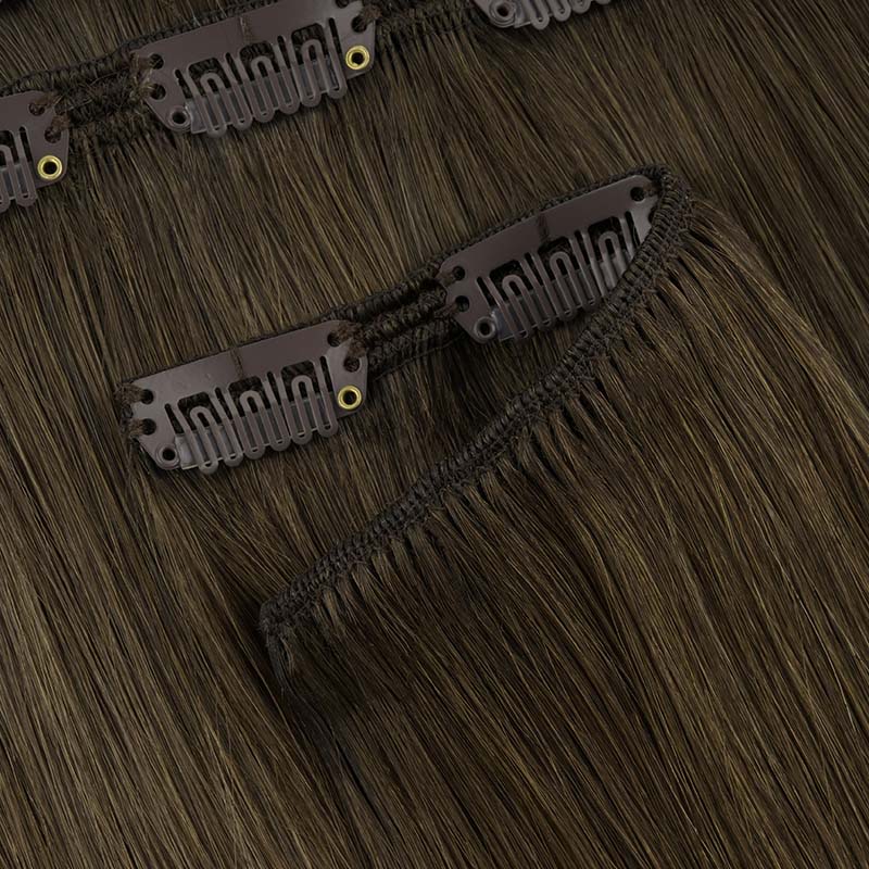 Bleach Blonde Balayage (3/8/613) Full Classic Clip-Ins (160g-220g) - Image 8
