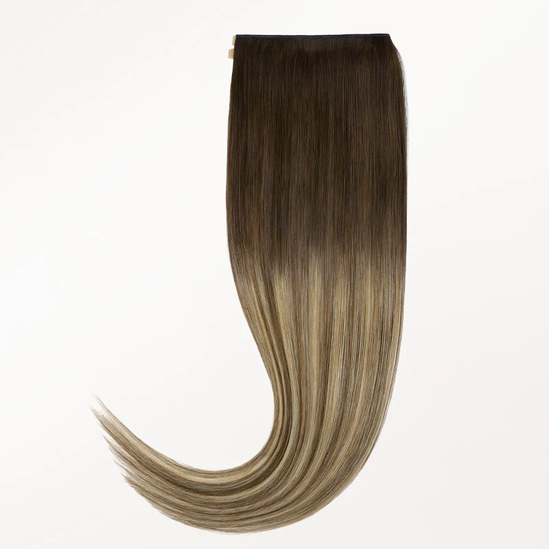 Bleach Blonde Balayage (3/8/613) Genius Tape Weft Hair Extensions 60g - Image 21