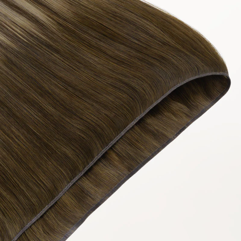 Bleach Blonde Balayage (3/8/613) Genius Weft Hair Extensions (50-120g) - Image 13