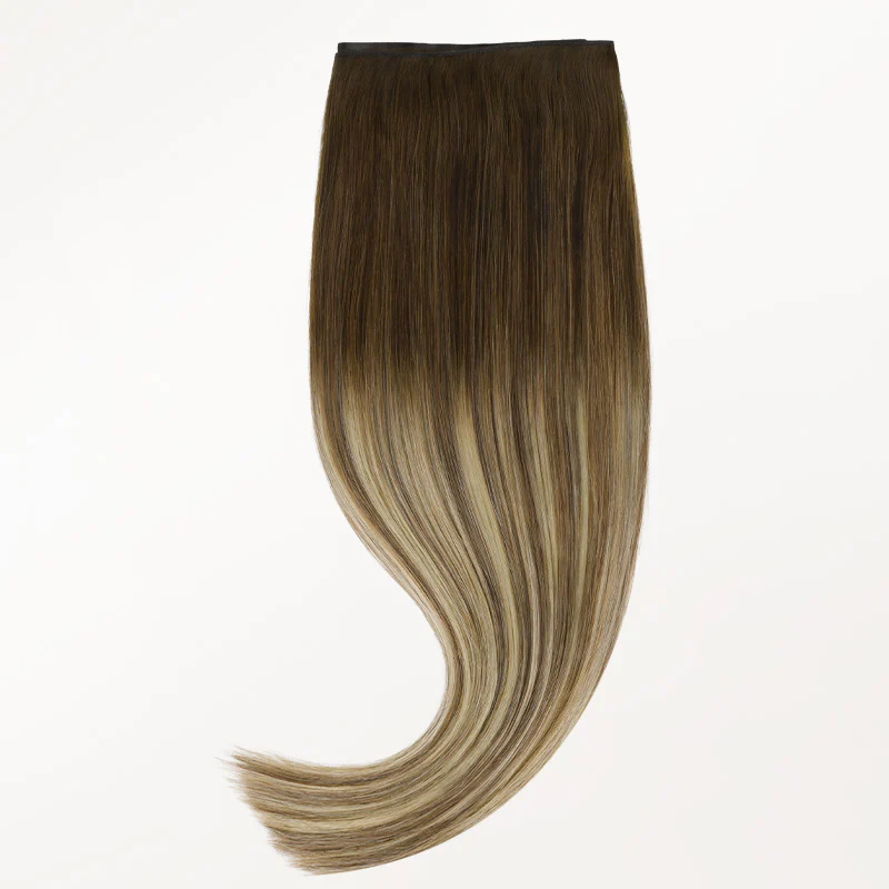 Bleach Blonde Balayage (3/8/613) Genius Weft Hair Extensions (50-120g) - Image 16