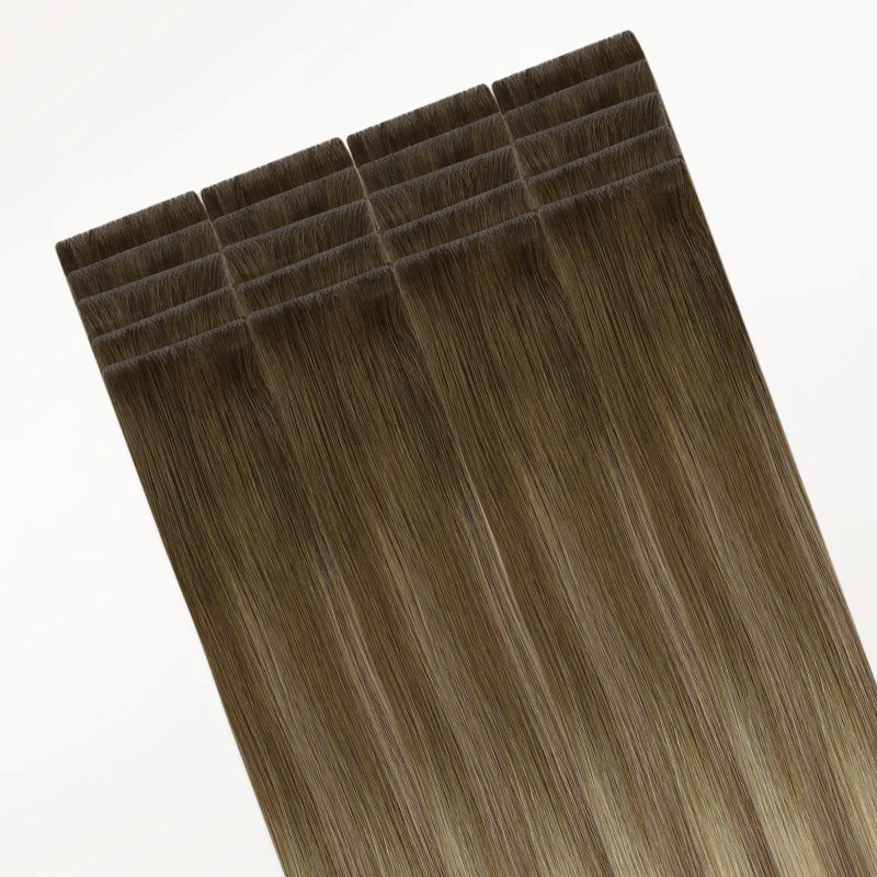 Bleach Blonde Balayage (3/8/613) Invisi Edge Tape-Ins 50g - Image 8