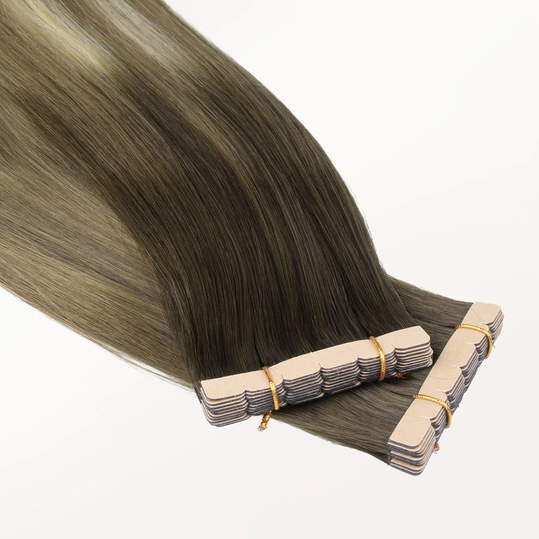 Bleach Blonde Balayage (3/8/613) Mini Tape-Ins 40g - Image 6