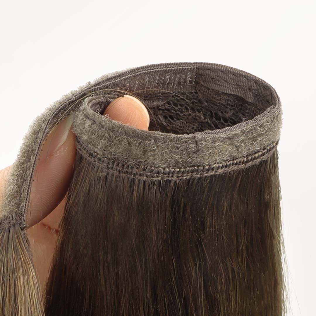 Bleach Blonde Balayage (3/8/613) Ponytail (75g-90g) - Image 3
