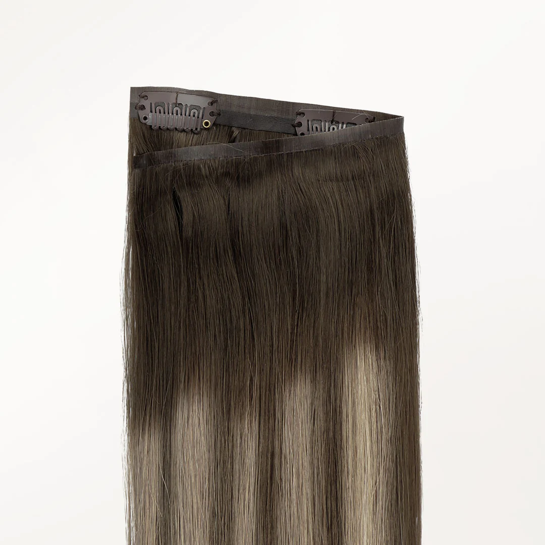 Bleach Blonde Balayage (3/8/613) Seamless Clip-Ins [Clearance] - Image 7