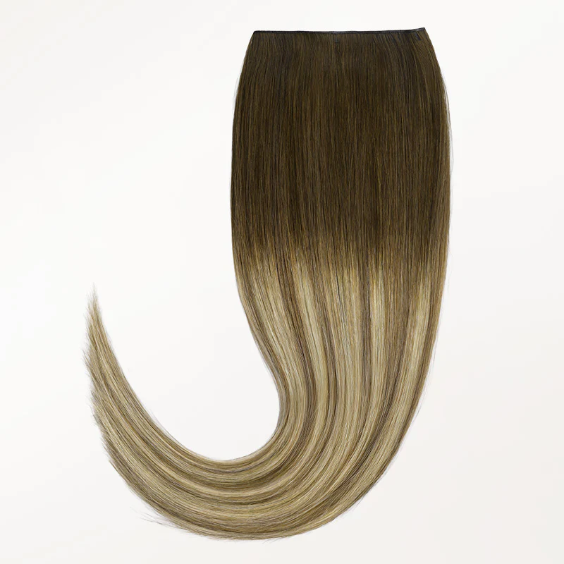 Bleach Blonde Balayage (3/8/613) Thick Genius Tape Weft Hair Extensions 100-120g - Image 4