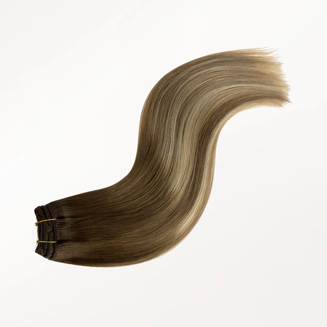 Bleach Blonde Balayage (3/8/613) Classic Clip-Ins (120g-150g) - Image 6
