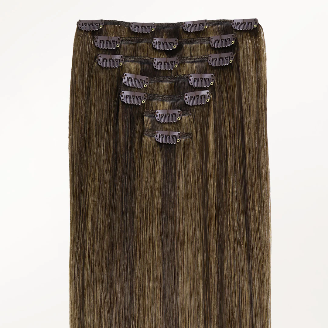 Brown Sugar Swirl Highlights (2C/4E/6C) Classic Clip-Ins [Clearance] - Image 3