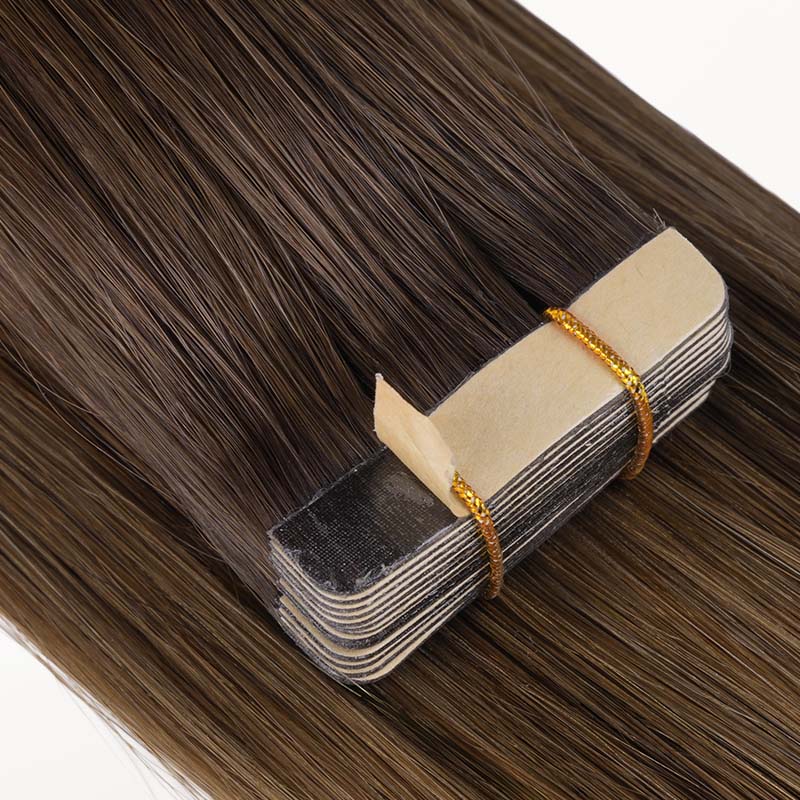 Brunette Balayage (4D/14/5B) Tape-Ins 50g - Image 3