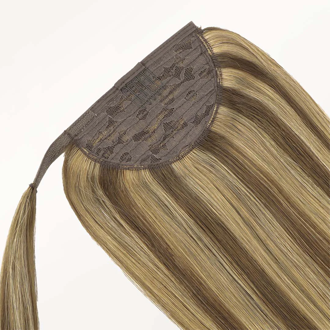 Caramel Blonde Balayage (4/27) Ponytail (75g-90g) - Image 5