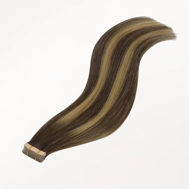 Caramel Blonde Balayage (4/27/4) Tape-Ins 50g - Image 6