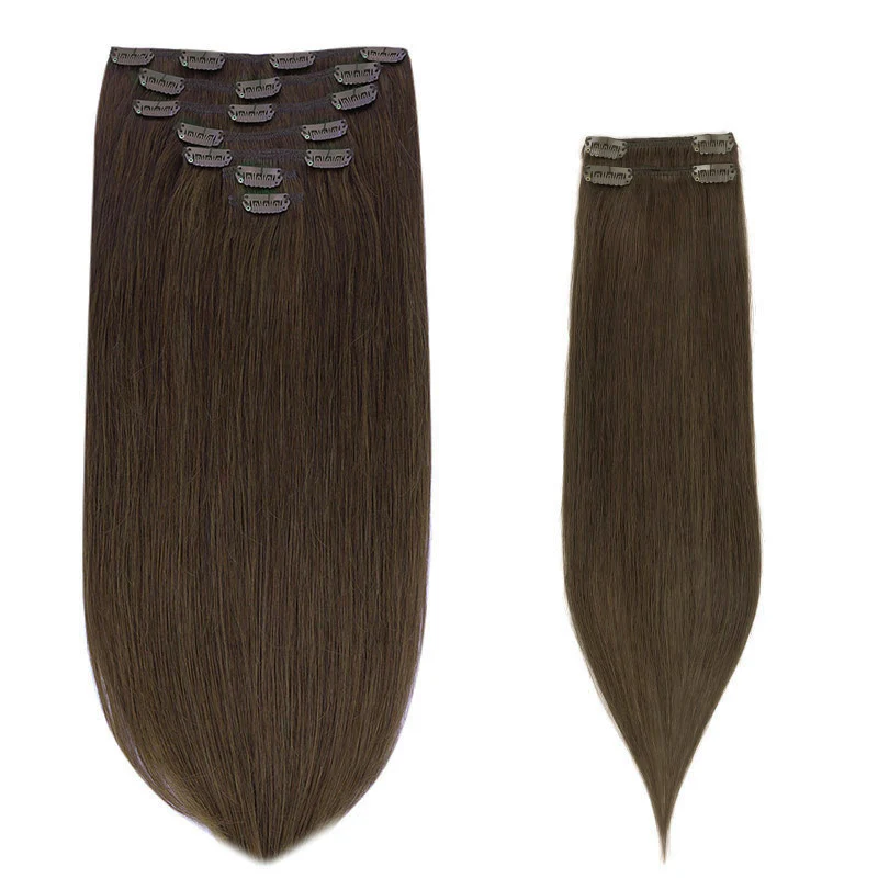 Chocolate Brown (4A) Classic Clip-Ins (150g-170g) - Image 3