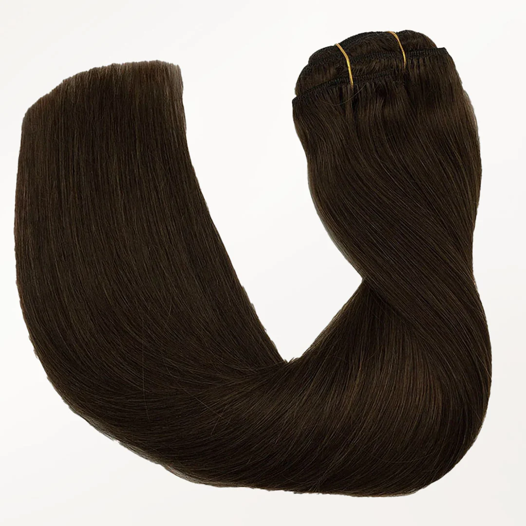 Chocolate Brown (4A) Classic Clip-Ins [Clearance] - Image 6