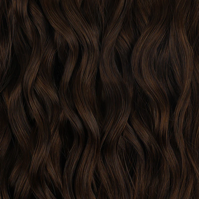 Chocolate Brown (4A) Elf Curly Clip-in Hair Extensions (120-150g) - Image 11