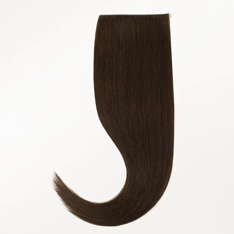 Chocolate Brown (4A) Genius Tape Weft Hair Extensions 60g - Image 21