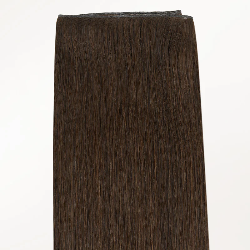 Chocolate Brown (4A) Genius Weft Hair Extensions (50-120g) - Image 10