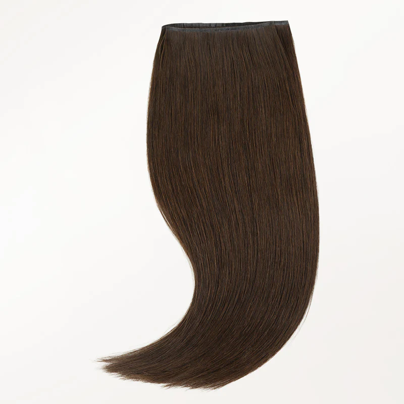 Chocolate Brown (4A) Genius Weft Hair Extensions (50-120g) - Image 15