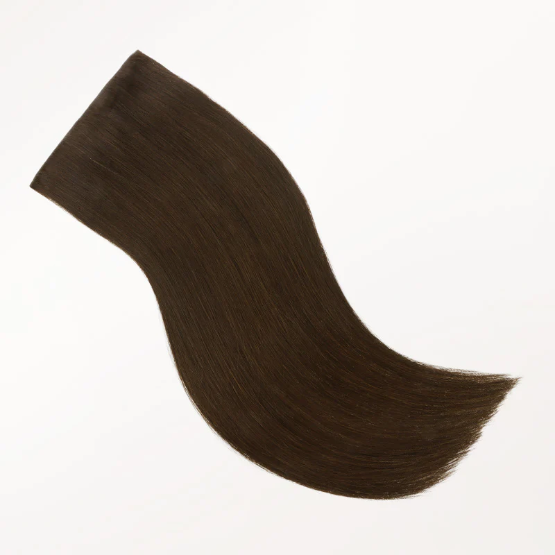 Chocolate Brown (4A) Invisi Edge Seamless Clip-Ins (140g-160g) - Image 8