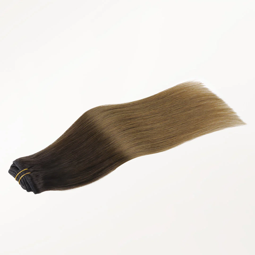 Chocolate Dip Color Melt (1D/2C/4E) Classic Clip-Ins (120g) [Clearance] - Image 4