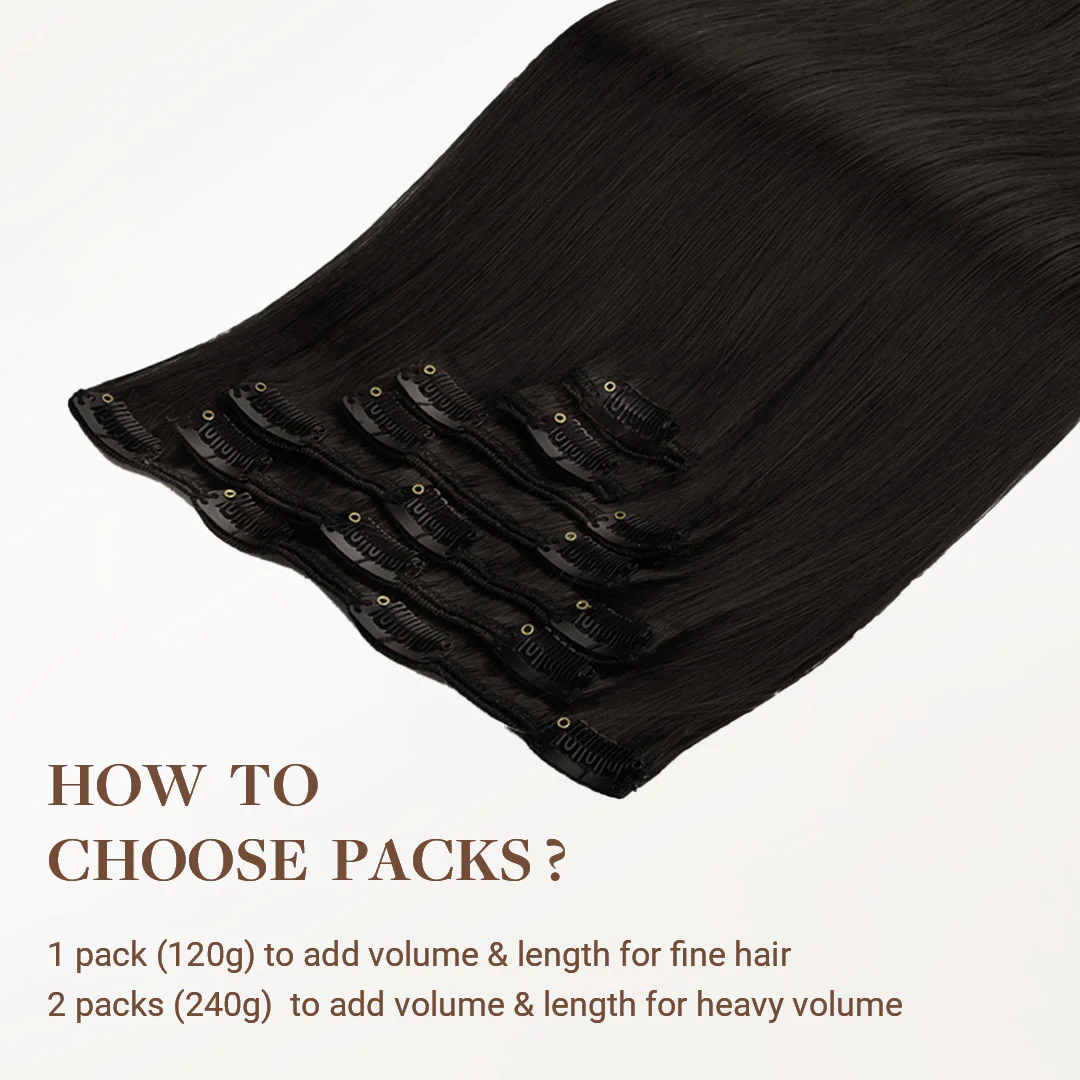 Classic Clip in Hair Extensions - Image 11