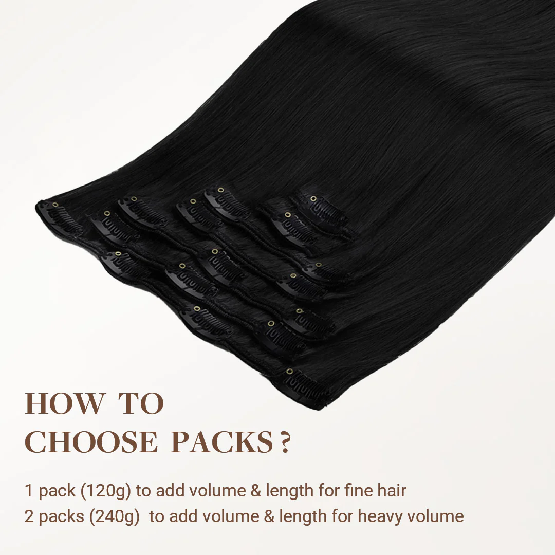 Classic Clip in Hair Extensions - Image 6