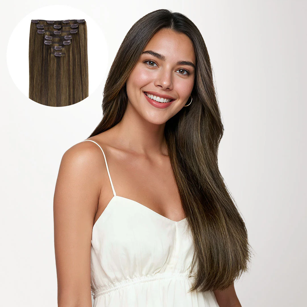 Classic Clip in Hair Extensions Test - Image 121