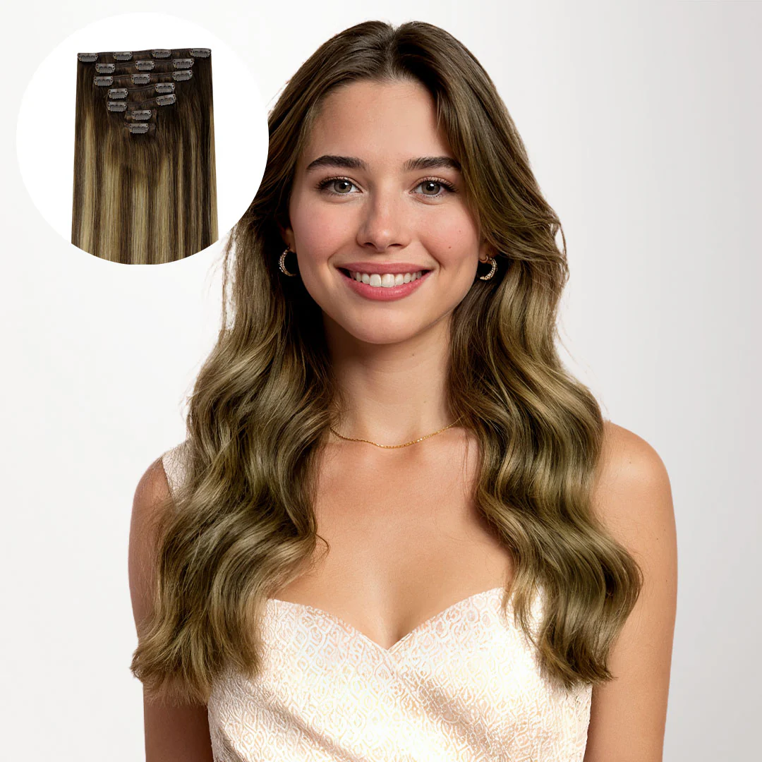 Classic Clip in Hair Extensions Test - Image 68