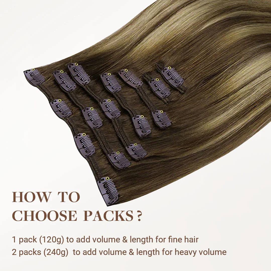 Classic Clip in Hair Extensions Test - Image 79