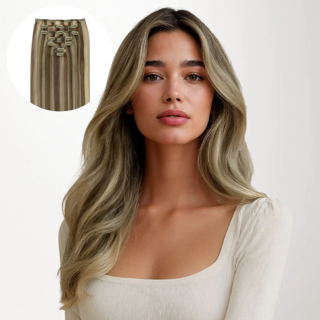 Classic Clip in Hair Extensions Test - Image 88