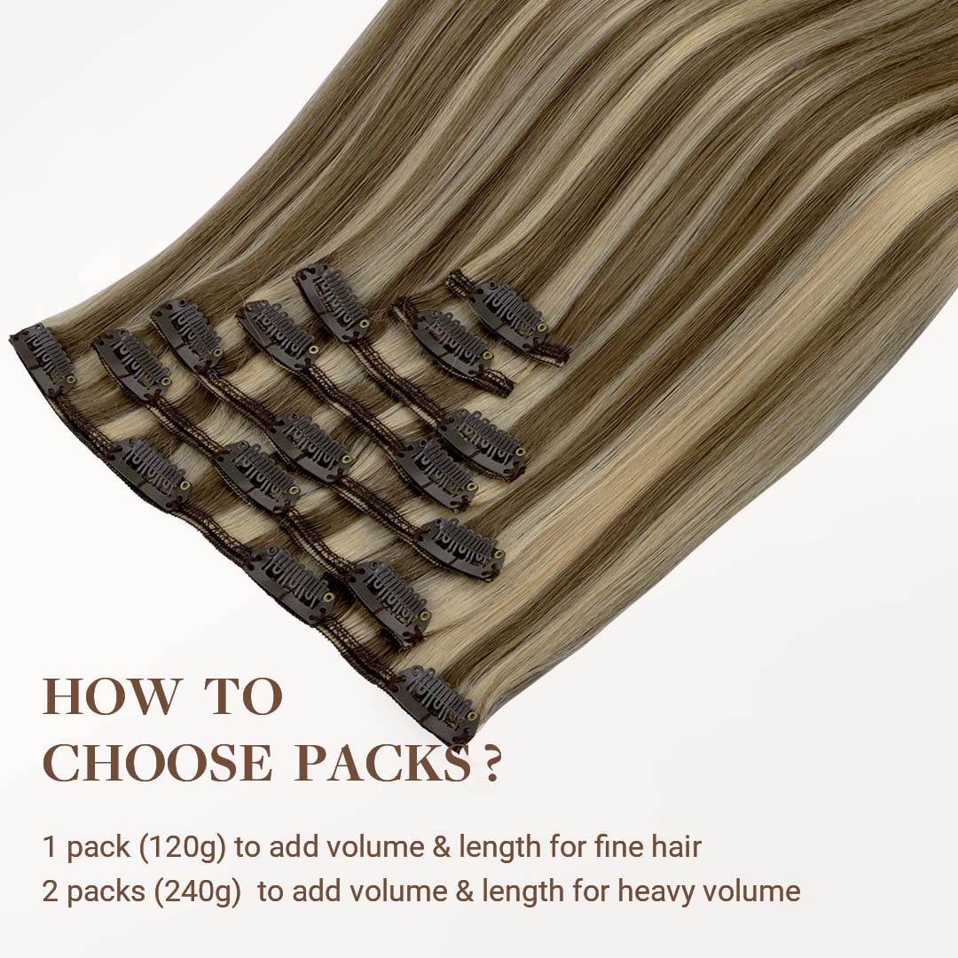 Classic Clip in Hair Extensions Test - Image 92