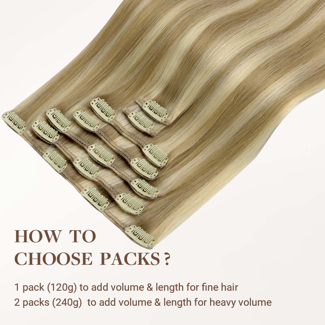 Classic Clip in Hair Extensions Test - Image 98
