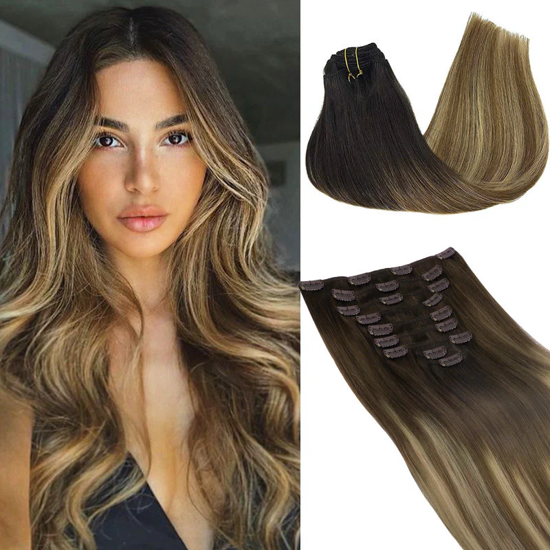 Clip in Hair Extensions 150g-sale - Image 17