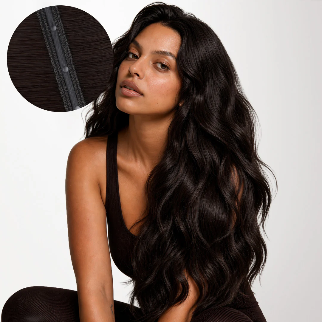 Dark Brown (2) Butterfly Weft Hair Extensions (100g-160g) - Image 10