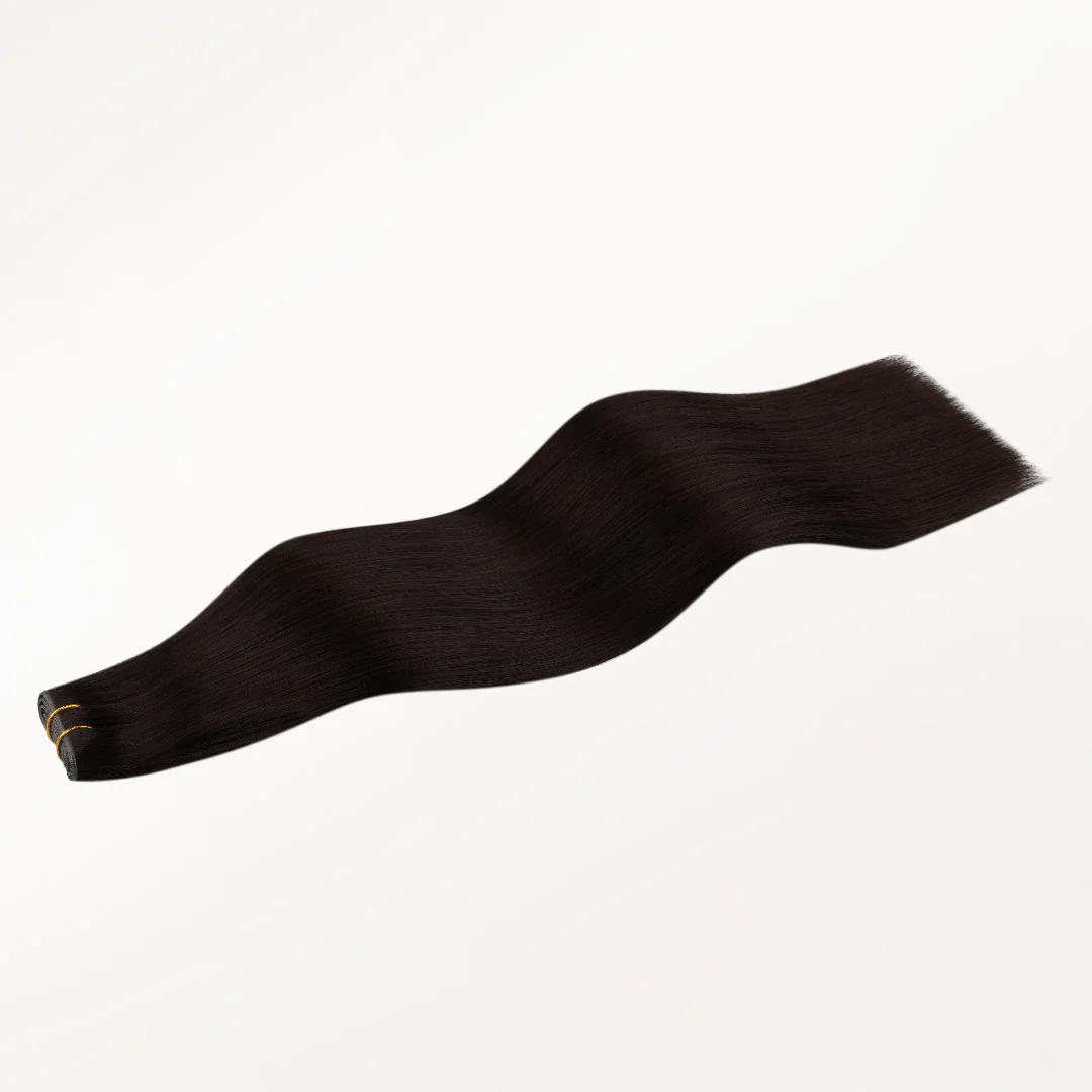 Dark Brown (2) Butterfly Weft Hair Extensions (100g-160g) - Image 18