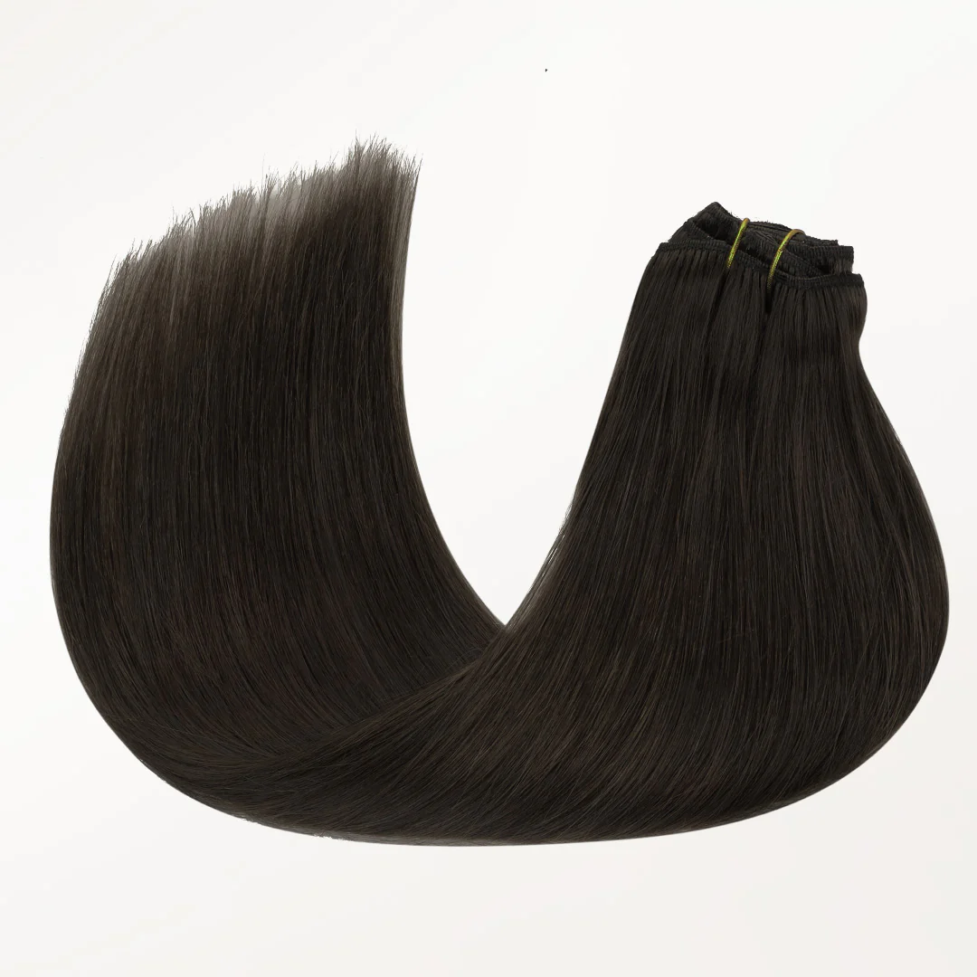 Dark Brown (2) Classic Clip-Ins (150g-170g) - Image 6