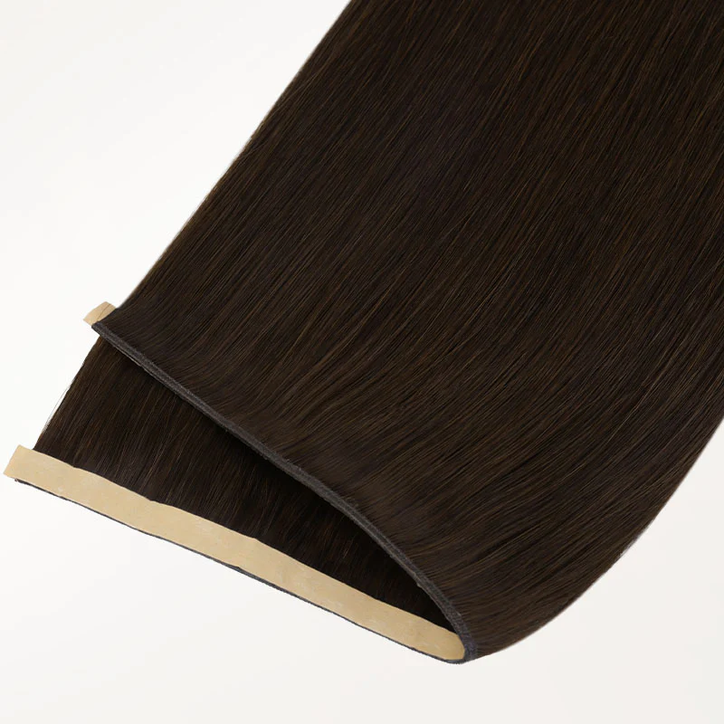 Dark Brown (2) Genius Tape Weft Hair Extensions 60g - Image 20