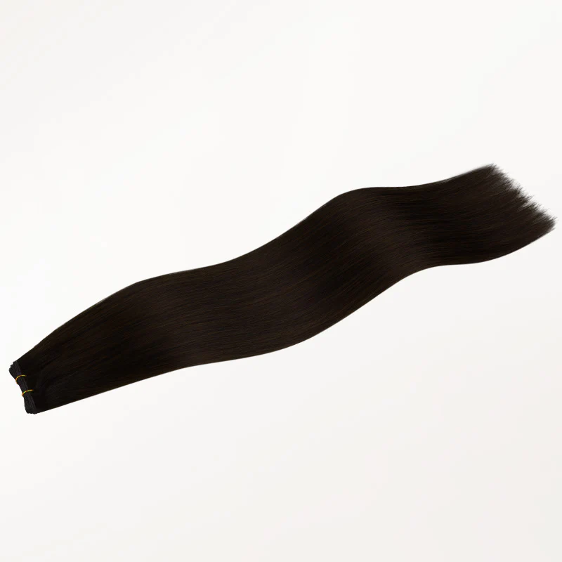 Dark Brown (2) Genius Weft Hair Extensions (50-120g) - Image 11
