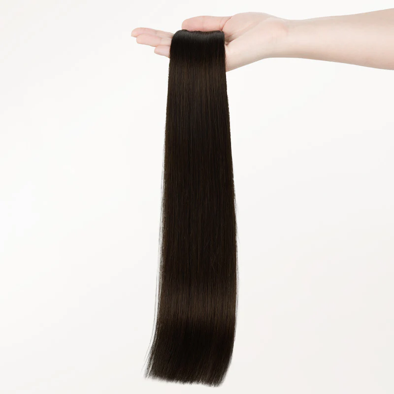 Dark Brown (2) Genius Weft Hair Extensions (50-120g) - Image 3