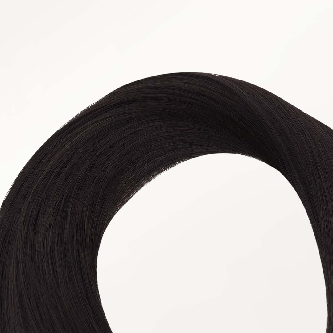 Dark Brown (2) Micro Link Tip Hair Extensions - Image 5