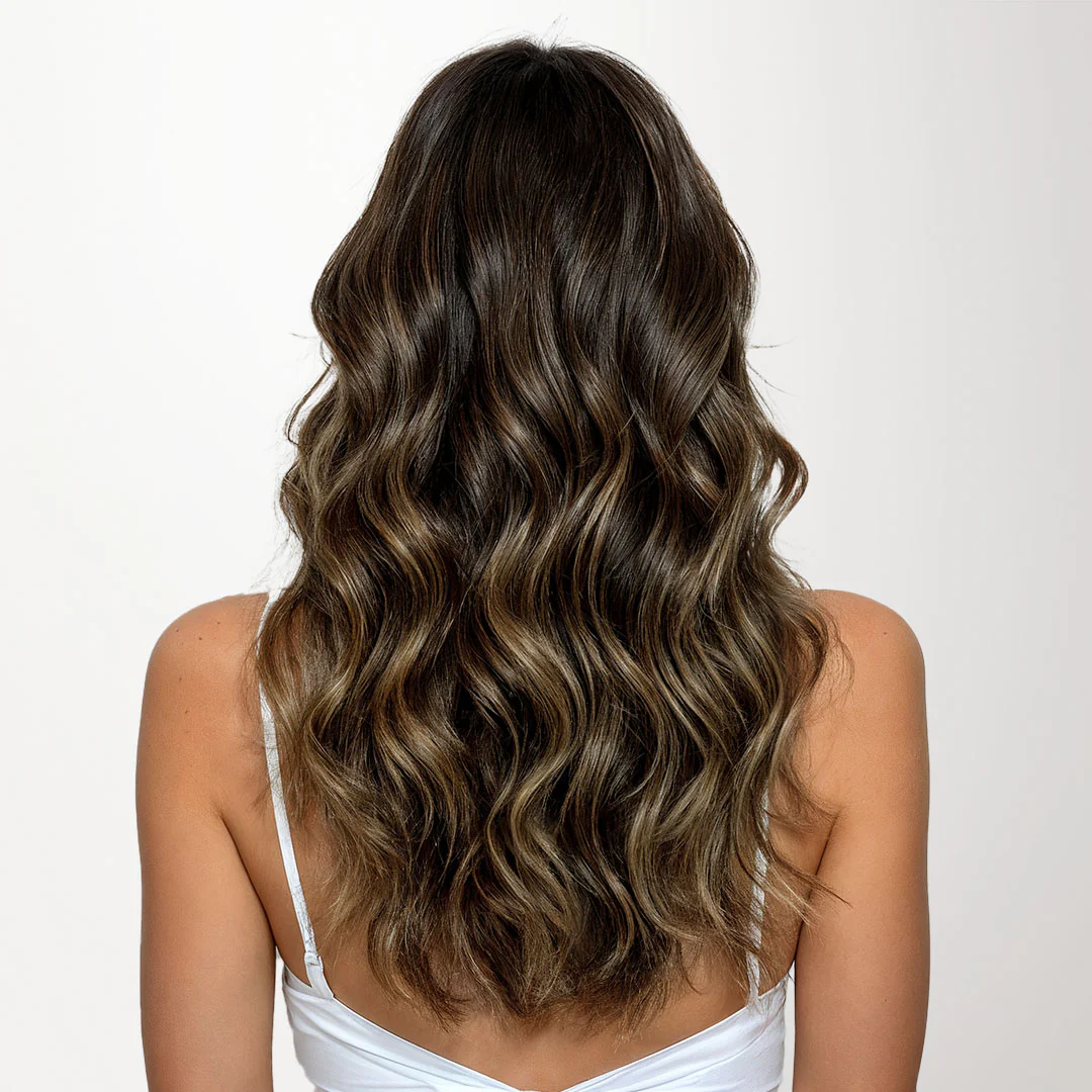 Dark Brown Balayage (2/6/2) Classic Clip-Ins (150g-170g) [Clearance] - Image 2