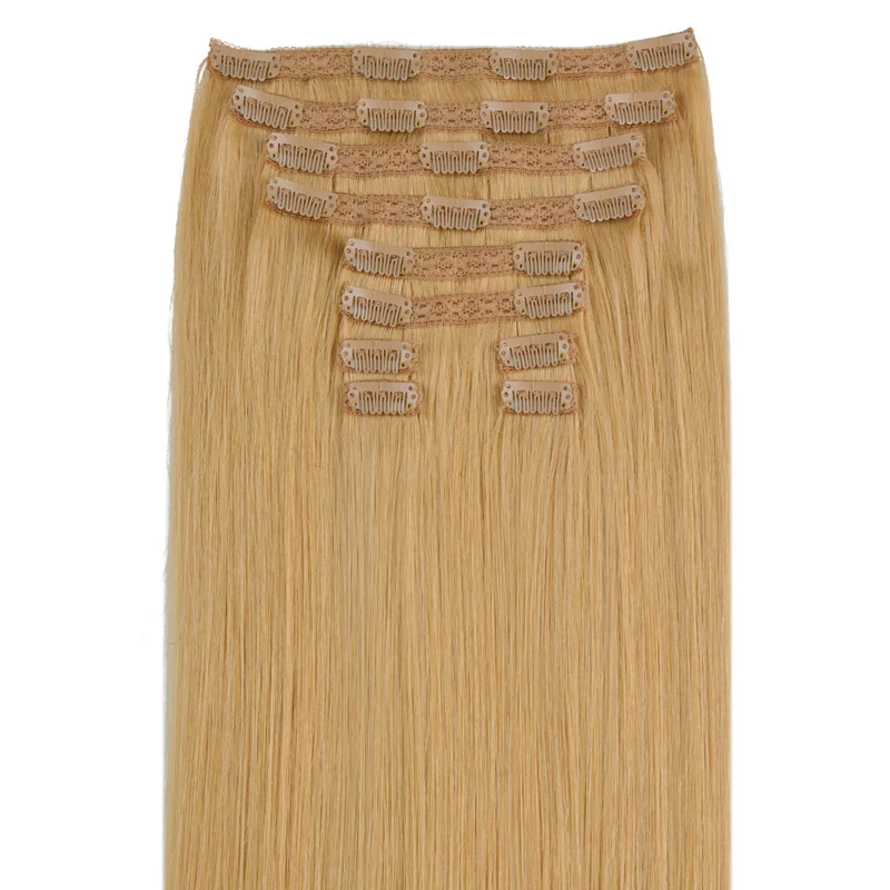 Dirty Blonde (16A) Double Drawn Clip in 160g [Clearance] - Image 7