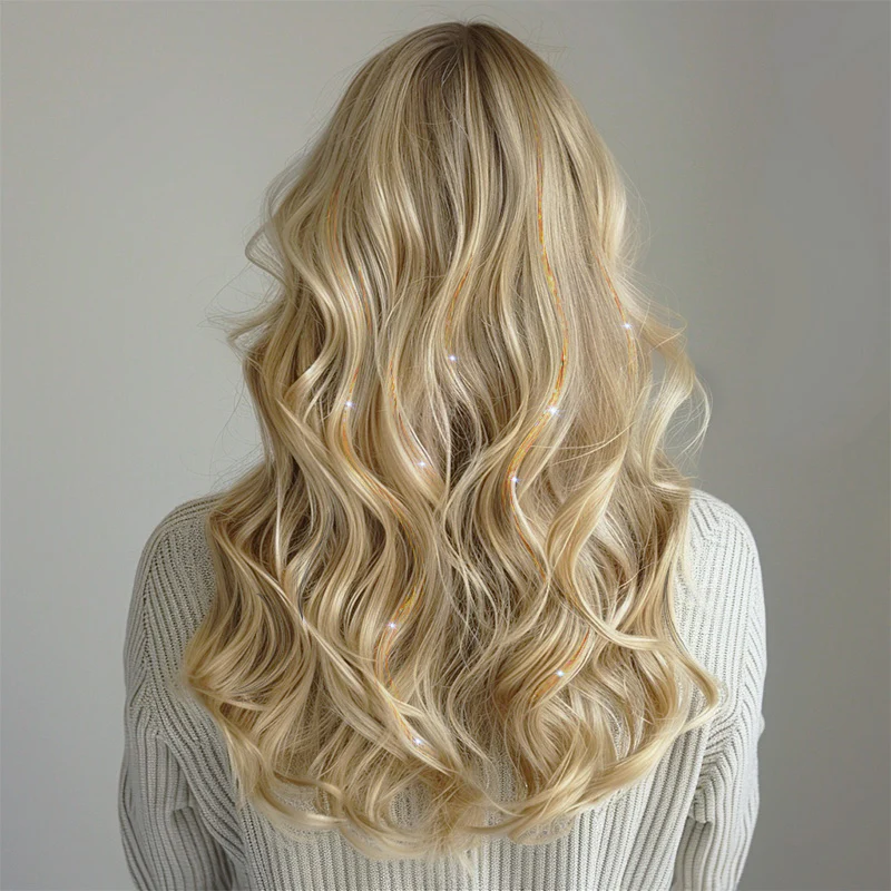 Double Drawn Clip ins &Tinsel Sets-Sale - Image 15