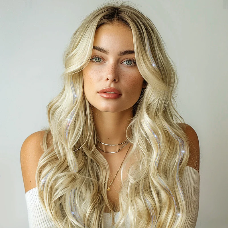 Double Drawn Clip ins &Tinsel Sets-Sale - Image 23